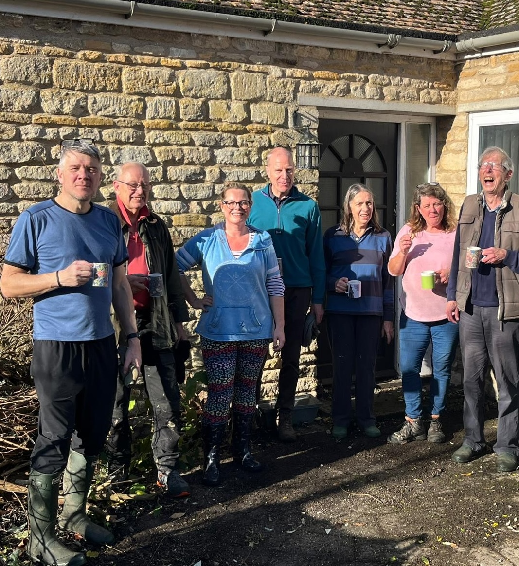 Trustees and volunteers of Warmington Almshouses Charitable Trust